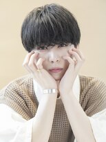 オーシャントーキョー 渋谷(OCEAN TOKYO)&nbsp;シースルーマッシュツーブロックセンターパート刈り上げ韓国ヘア