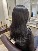 秋冬グレージュカラー