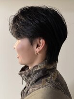ノラ シブヤ(NORA) 【永田】メンズミニウルフ×ニュアンスパーマ×ダウンパーマ