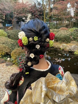 クォーターシーズンズ 茗荷谷(QUARTER SEASONS) 成人式ヘアアレンジ