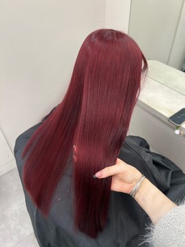 ベレーザ 渋谷(BELEZA) 12290ラベンダーミルクティーワインレッドボブチェリーレッド