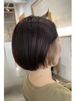 ラメル(RAMEL) コントラストありインナーカラー+ミニボブ+補強TR