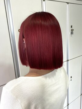 アイディー バイ ケンジ(id. by KENJE) ブリーチ必須！ディープレッド