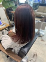 ケンジ 南林間(KENJE)&nbsp;レイヤーカットピンクカラー