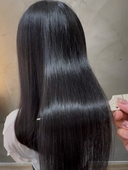 アムロードヘア(Amouroad hair)の写真/[髪質改善】 最先端 髪質改善トリートメント"METEO"取り扱い店◎髪の内部から補修し、繰り返す度に美髪に！