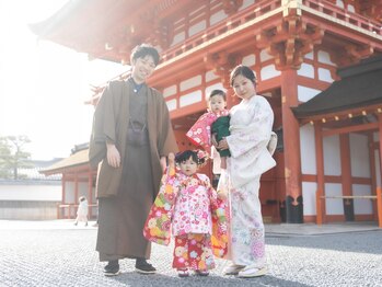 愛和服 渡嵐山月橋店の写真/【嵐山NEW OPEN】嵐山を着物、浴衣レンタルで気軽に楽しめる◇旅行中の素敵な思い出作りにも♪