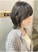 ウルフレイヤーハッシュカット