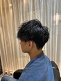 カミケンオム(kamiken. homme) ちょい緩めツイストパーマ[福島駅/理容/美容/パーマスタイル]