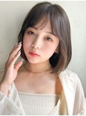 ナチュラルカール前髪くせ毛風カールワンカール大人可愛い