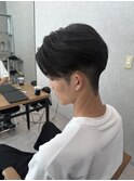 センターパート/曲がる縮毛矯正