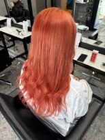 パヌポン(PANUPON)&nbsp;ケアブリーチオレンジベージュハイライトバレイヤージュ