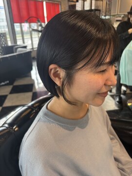 ノイズヘアー(NOISEHAIR) 丸みボブ×ボリュームダウンストレート