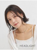 小顔似合わせカット×大人ガーリー×ダークアッシュ
