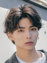 フィフス トウキョウ (fifth TOKYO)&nbsp;渋谷ルーズパーマメンズマッシュウルフセンターパートカット