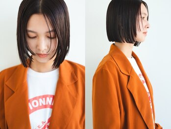 ニュート バイ メートル(neute by MAITRE)の写真/ダメージレスな透け感カラーを出すには傷ませないカットが大事！再現性が高く色持ち抜群な技術を是非♪