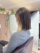 エル バイ ファースト(L by first)&nbsp;【L by first】切りっぱなし×インナーカラー