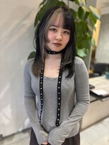 イル(ill)&nbsp;デザインカラー レイヤーカット ロング 大須