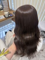 アヴァンス 広島本通店(AVANCE.) 着物ヘア/大人ガーリー/ダークアッシュ/似合わせカット/広島