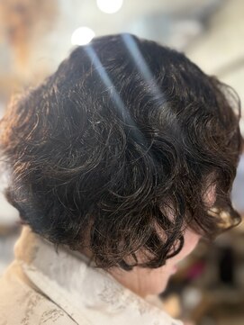 くらげ美容院 武蔵小杉 パーマ風癖毛カット