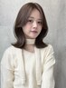 【Azu.指名限定】カット+ケアカラー+3stepアメイジアトリートメント