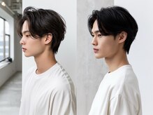 センターパートで作る大人の抜け感*マッシュやパーマとのバランスを整え清潔感ある印象に[天神/今泉/MEN'S]