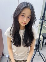 ヌヌ 渋谷 原宿 表参道(nunu)&nbsp;レイヤーカットトリートメントカラーグレージュ透明感カラー