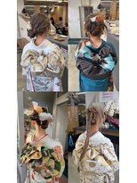 ヨーロ(yolo)&nbsp;成人式ヘアアレンジ
