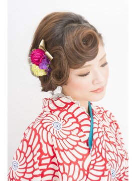 ヘアメイクアンドセットサロン リッコ(Hair make&set salon Ricco) 梅田セットサロンRicco大正ロマンスタイル