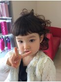 パーティーふんわりアップスタイル