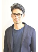 【STEP YOSHI】ビジネス　オールバック　パーマスタイル
