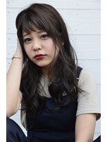 アドラーブル 長岡リップス旭岡店(adorable)&nbsp;暗髪★スタイリングが簡単★フェミニン無造作カール