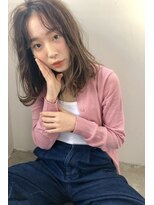 アコロン(acoron)&nbsp;小顔×大人かわいい×前髪×フリンジウェーブ×ココアブラウン4