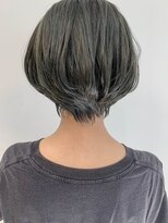 テトヘアー(teto hair)&nbsp;short(ショートボブ、オリーブグレー、マット)