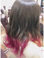 ヘアプロデュース ムース(Hair Produce MU SU) 裾カラー