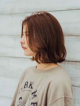 プロデュース 相模原店(Produce) 簡単スタイリング♪センターパート☆大人ボブ