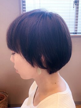 アンプヘア(amphair)の写真/【八幡/駐車場有】360°どこから見ても◎<再現性×似合わせ>に細部までこだわった高いカット技術!!