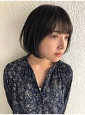 あごラインボブ