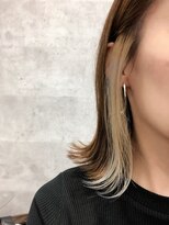 アッド(hair salon add.) 【岡山市　add.】イヤリングカラー