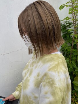 ナイーブヘアデザイン(NAiVE HAIR DESIGN) 【NAiVE hair】透け感グレージュカラー
