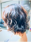 【CAN】大人女子に大人気！　ショートボブ×ゆるふわウエーブ