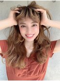 ゆる巻きナチュラルスタイル♪