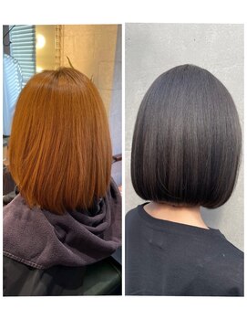 ルームヘア 代々木上原店(Room hair) ボブ/グレージュ/大人女性/レイヤー/ショート[代々木上原]