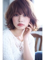 クレドガーデン 吉祥寺店(CRED GARDEN)&nbsp;大人可愛い20代30代40代前下がりミディアムボブ丸みミディ吉祥寺