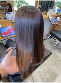 髪質改善ストレート/髪質改善/韓国風/ハイライト/白髪ぼかし