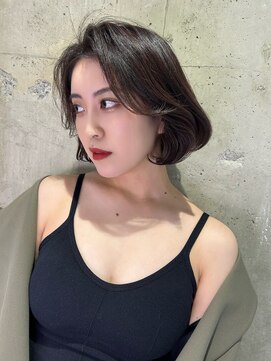 リリー(Lilley) 【lilley 稲永麻衣】タンバルモリ+韓国ヘア+ボブ