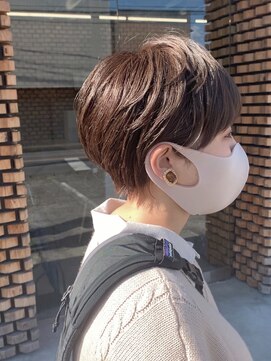 エルエスヘアー(LS HAIR) @hirose.r_hair廣瀬竜也★短め丸みマッシュショート★