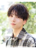 人気束感流行センターパート
