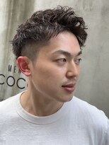 メンズココ 清澄白河店(MENS COCO)&nbsp;ビジネスショートスキンフェードツーブロック刈り上げスーツ