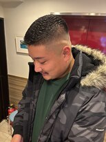 銀座マツナガ 神田店 スキンフェードパンチ濡れパン短髪ベリーショートワイルドメンズ