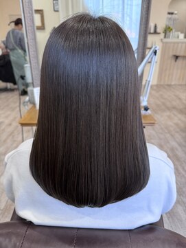 ラボヌールヘアーノーブル 新越谷店(La Bonheur hair noble) 美髪ストレート/極上髪質改善
